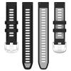18mm Watch Bands Fit for Garmin Forerunner 265S 255S, Vivoactive 4S Quick Release Silicone Replacement Watch Bands Straps Wristbands Bracelet Fit for Garmin Vivomove 3S/Venu 2S (Black Navy) view 4