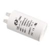 YOKIVE CBB60 Run Capacitor, 450V AC 16uF 50/60Hz Double Insert Round Capacitor, Low Loss, Great for Washing Machines, Air Conditioners, Motor (White,72x40mm) view 1