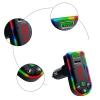 Car FM Transmitter,Car MP3 Player Transmitter,Bluetooth Car Adapter,Hands Stereo Dual USB Charging Bluetooth Car Adapter with Colorful Ambient Light view 4