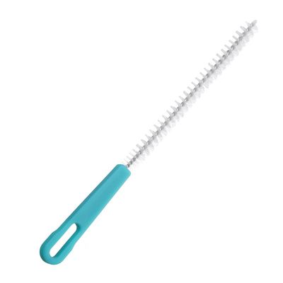 Mini Long Cleaning Brush, Plastic and Nylon Sewer Drain Brush for Pipe