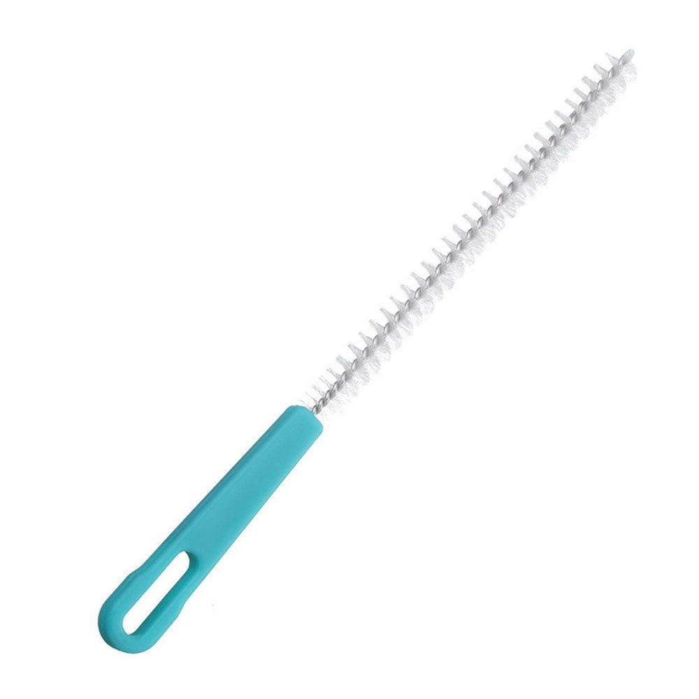 Mini Long Cleaning Brush, Plastic and Nylon Sewer Drain Brush for Pipe