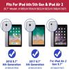 BMOUO Case for iPad 6th/5th Generation/Air 2, for iPad 9.7 Case 2018/2017 with Screen Protector, 360 Rotating Stand & Hand & Shoulder Strap Kids Case for iPad 6th/5th Gen/Air 2, Red Black view 2