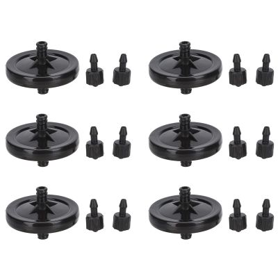 Tyenaza UV Ink Filter, 6 Sets UV Ink Filter 45mm Big Disc Accessory Replacement for Spectra Inkjet Printer(6mm*4mm)