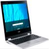 acer 2023 X360 Chromebook Spin 2-in-1 Convertible Laptop Student Business,8-Core MediaTek MT8183C Processor,11.6 HD Touch IPS,4GB RAM,64GB eMMC,WiFi 5,Chrome OS+MarXSolCables,Pure Silver view 3