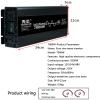 Power Inverter, 7000W 10000W Pure Sine Wave Car Inverter DC 12V 24V to AC 110V 220V with LCD Display,for Car Caravan Camping Boat,12Vto220V view 4