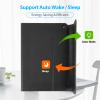 FunYaung Backlit Keyboard Case for Fire HD 10/10 Plus Tablet (2021 Release, 11th & 2023 Release, 13th) 10.1 inch, Slim Cover with 7 Colors Light Wireless Detachable Backlit Keyboard view 4