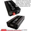 10000W Inverter 24V 48V 60V to 110V 220V 240V Pure Sine Wave Power AC Car Converter, LCD Display for RV Truck car Home use,60v-black220V view 3