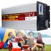 6000 Watt/ 12000 Watt Pure Sine Wave Power Inverter 24V 48V DC to 110V 220V AC Power Converter,for Outdoor,Home,Camping, RV,Truck,Car,60V-110V view 1