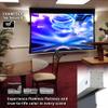 Elite Screens Evanesce Tension B, 120-inch Diagonal 16:9, 4K / 8K HD Ready, Recessed in-Ceiling Electric Tab Tensioned Projector Screen, Matte White Projection Screen Surface, ETB120HW3-E8 view 4