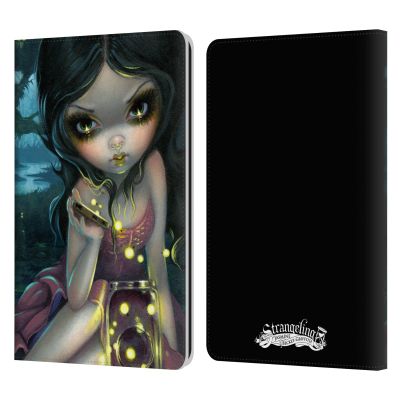 Head Case Designs Officially Licensed Strangeling Fireflies in Summer Art Leather Wallet Case Compatible with Kindle Paperwhite 1/2 / 3