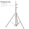 AMBITFUL 200cm 6.5FT Studio Lighting Photo Studio Stainless Steel Light Stand for HTC Vive VR, Video, Portrait, and Product Photography view 2