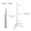 AMBITFUL 200cm 6.5FT Studio Lighting Photo Studio Stainless Steel Light Stand for HTC Vive VR, Video, Portrait, and Product Photography view 3
