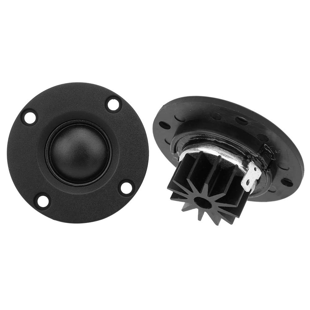 Alvinlite 2Pcs 2 inches Audio Tweeter|HIFI Speaker NdFeB Stereo Loudspeaker Horn Unit for Car Audio HI FI Speakers|Multimedia Speakers|6Ohm 30W Stereo Power