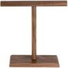 Headset Holder Headphone Stand Dual Headphones Stand for Desk Beech and Walnut Gaming Headsets Holder Hanger Creative Display Headset Hanger Headset Stand Headphone Holder (Color : Walnut) view 1