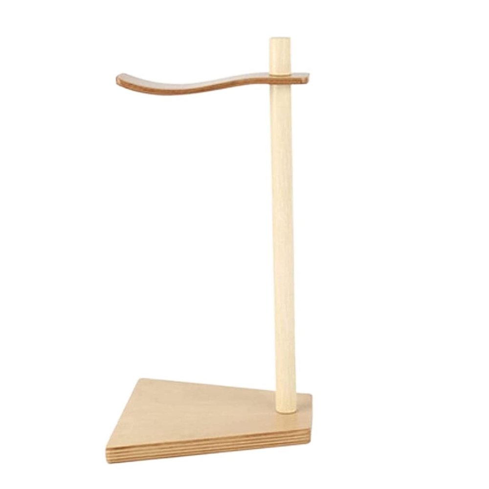 Headset Holder Headphone Stand Solid Wood Headphone Stand Desktop Stereo Headphone Holder Suitable for All Earphones Headset Stand Headphone Holder