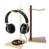 Headset Holder Headphone Stand Solid Wood Headphone Stand Desktop Stereo Headphone Holder Suitable for All Earphones Headset Stand Headphone Holder view 2