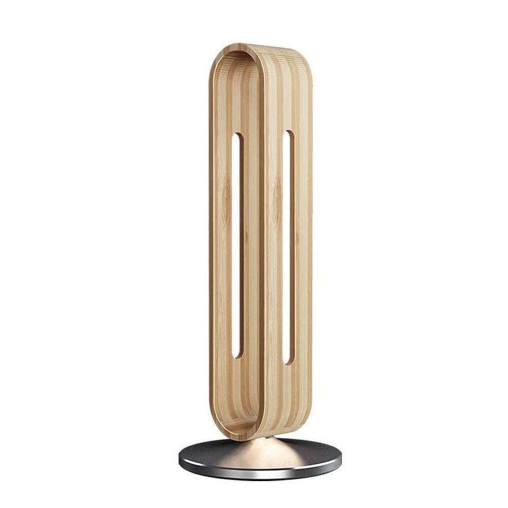 Headset Holder Headphone Stand Bamboo Wood Aluminum Headphone Stand Gaming Headset Earphone Rack Holder Headsets Storage Accessories Headset Stand Headphone Holder (Color : Silver)