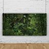 YongFoto 12x6ft Forest Backdrop Tropical Jungle Rainforest Fairytale Deep Green Trees Enchanted Nature Photography Background Picnic Camping Party Adult Kids Boy Holiday Adventure Photo Studio Props view 3