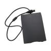 Vicue Read/Write 1.44 MB Floppy Disk, Black USB External Floppy Disk Drive 1.44MB for Laptop PC Win 7/8/10/11 Mac view 1