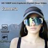 WRSFXV 2026 Upgraded Baseball Glasses with Camera, 4K Video Camera Glasses, Anti-Glare, 1200WPX Photograph, 300W Picture Recording, Loop Recording, 2H Working Hours Suitable for Sports (Blue) view 2