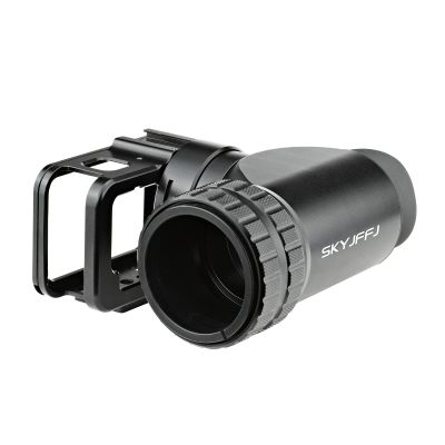 SKYJFFJ Scope Side Camera Adapter Bracket - Compatible with GoPro Hero 13 12 11 10 9 Action Camera