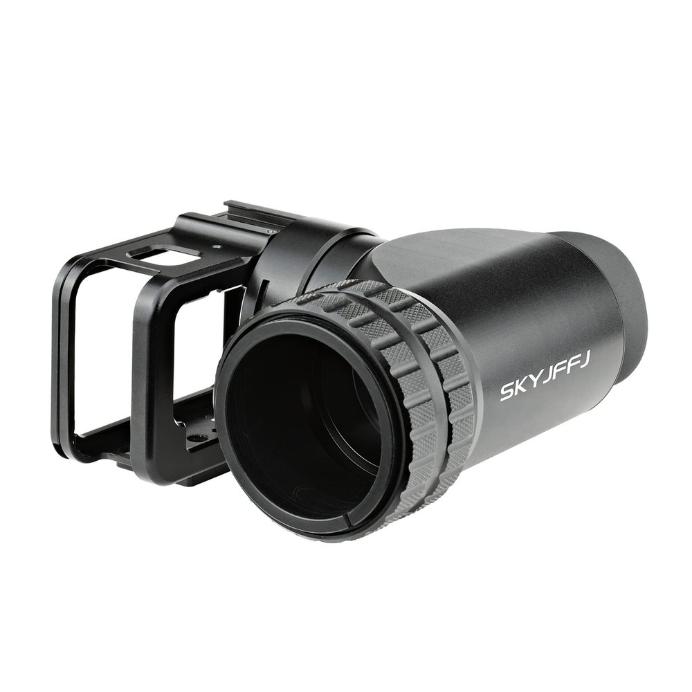 SKYJFFJ Scope Side Camera Adapter Bracket - Compatible with GoPro Hero 13 12 11 10 9 Action Camera