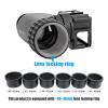 SKYJFFJ Scope Side Camera Adapter Bracket - Compatible with GoPro Hero 13 12 11 10 9 Action Camera view 4