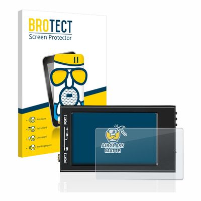 brotect Anti-Glare Glass Screen Protector Matte Compatible with NanoVNA -F V2 - Anti-Scratch 9H Protection Film