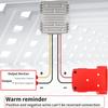 18V to 12V Step Down Converter Aadpter Compatible with Milwaukee M18 Batteries, DC 12 Voltage Battery Power Adapter, 20A 240W Buck Converter Regulator,with Over Discharge Protection, Switch and Fuse. view 3