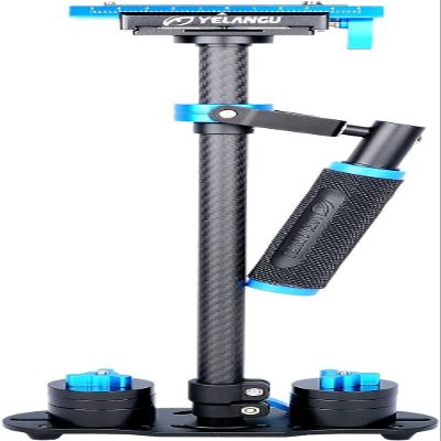 YLG S60T Carbon Fiber Handheld DSLR Camera Stabilizer, Blue (YLG S60T Blue)