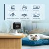 GNCC 2K Indoor Security Camera Dog Camera Motion Detection, Cameras for Home Security with 2-Way Audio Siren, Night Vision, Cloud & SD Card Storage, Works w/Alexa & Google Home, 2.4G WiFi(only), C2 view 2