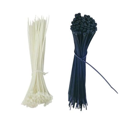 New Versatile Pack of (25) 8" Cable Ties -Natural Multi-Purpose Comprehensive Hardware Fastener Assortment Kit TRINNM01047