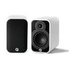 Q Acoustics 5010 Compact Bookshelf Speakers Pair Satin White - 4.5" Mid/Bass Driver, 1" Tweeter - Stereo System for Home Theater Entertainment Center, Surround Sound TV/Record Player view 3