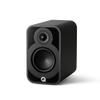 Q Acoustics 5010 Compact Bookshelf Speakers Pair Satin Black - 4.5" Mid/Bass Driver, 1" Tweeter - Stereo System for Home Theater Entertainment Center, Surround Sound TV/Record Player view 1