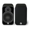 Q Acoustics 5010 Compact Bookshelf Speakers Pair Satin Black - 4.5" Mid/Bass Driver, 1" Tweeter - Stereo System for Home Theater Entertainment Center, Surround Sound TV/Record Player view 2