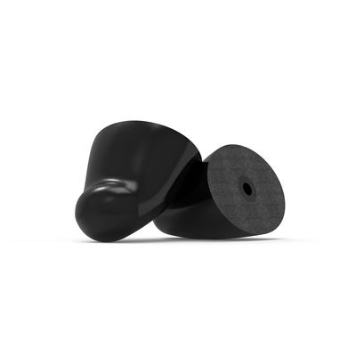 Flare Earshade Replacement Tips - Block Sound Reusable Memory Foam Replacement Tips for Earshade and Earshade Pro - Black