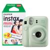 Fujifilm Instax Mini 12 Instant Camera with 20 Shot Film Pack - Mint Green view 1