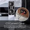 Q Acoustics 5040 Floorstanding Speaker Satin White (Single Speaker-Order Two Units) Stereo System for Home Entertainment Center, Surround Sound TV/Record Player view 4
