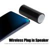 SYH&AQYE Portable Mini Stereo Speaker, Wireless Plug in to Music, Watch Movies, Play Games, for Smart Phones, Tablets, Laptops, PCs, MP3 and MP4 (Black) view 2