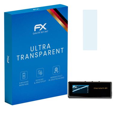 atFoliX Screen Protection Film compatible with Cayin RU6 Screen Protector, ultra-clear FX Protective Film (3X)