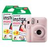 Fujifilm Instax Mini 12 Instant Camera with 40 Shot Film Pack - Blossom Pink view 1