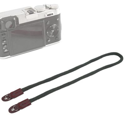 Cotton Rope Camera Shoulder Neck Strap Belt for DSLR, Camera Strap for Travel & Climbing (Green)