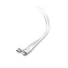 10ft (3m) USB-C Male to Lightning Male Sync and Charging Cable - White view 1