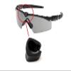 Galaxy Clip Rubber Kits Compatible For Oakley Si Ballistic M Frame 2.0/3.0 Industrial M Frame 2.0 Sunglasses Black Color view 1