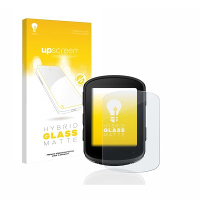 upscreen Matte Screen Protector Glass Film Compatible with Garmin Edge 540 - Anti-Glare, Anti-Fingerprint, 9H Glass Protection