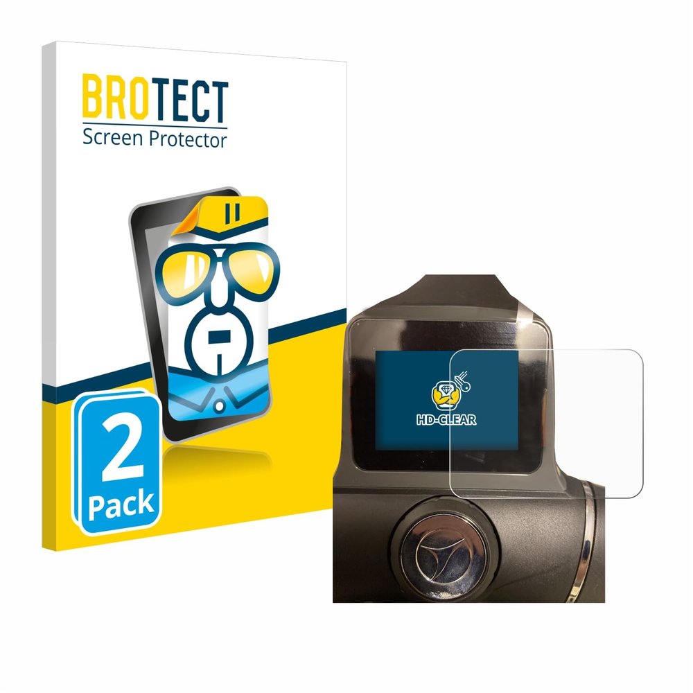 brotect 2-Pack Screen Protector Compatible with Motocaddy M1 DHC Elektrotrolley Screen Protection Film Ultra Clear - Scratch Proof, Transparent,Clear