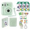 Fujifilm Instax Mini 12 Instant Camera + 60 Photo Prints + Quality Photo Value Bundle, Case, Decoration Stickers, Frames, Photo Album, (Mint Green) view 2