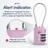 TSA Accepted Luggage Travel Lock, Set-Your-Own Combination Lock for School Gym Locker, Luggage Suitcase Baggage Locks, Filing Cabinets, Toolbox, Case (Purple, 4 Pack) view 4
