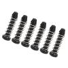 100Pcs Heatsink Mount, Heat Sink Cooler Mounting Clip Pin 18.6mm Plastic Fastener Set Kit view 2