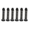100Pcs Heatsink Mount, Heat Sink Cooler Mounting Clip Pin 18.6mm Plastic Fastener Set Kit view 3